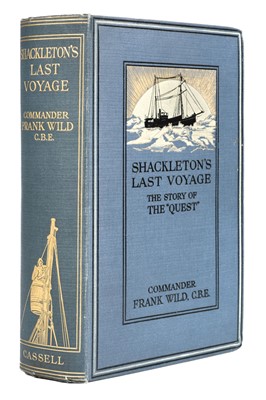 Lot 39 - Wild (Frank). Shackleton's Last Voyage, 2nd edition, 1923