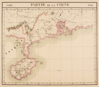 Lot 119 - Asia. Vandermaelen (P. M.), Seven maps of Asia, circa 1825