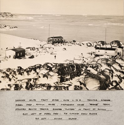 Lot 3 - Back (Kenn). 'A Record of the Climate and Inhabitants of Adelaide Island, Antarctica', 1963-6