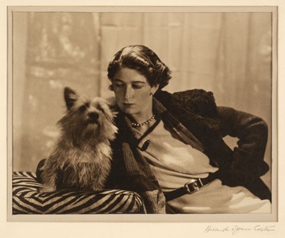 Lot 128 - Coster (Howard, 1885-1959, & Joan, 1903-1974). Portrait of Yvonne ffrench, 1934