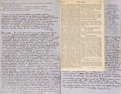 Lot 56 - Hare (Augustus John Cuthbert, 1834-1903). A lengthy autograph manuscript ...