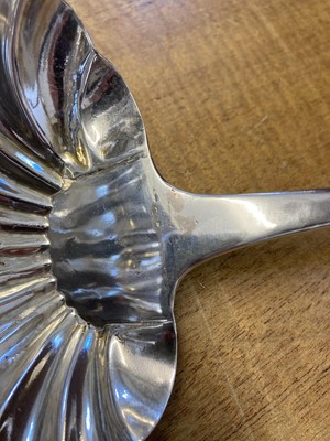 Lot 48 - Scottish Silver. Silver ladle by James Wildgoose, Aberdeen circa 1763-70