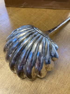 Lot 48 - Scottish Silver. Silver ladle by James Wildgoose, Aberdeen circa 1763-70