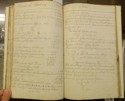 Lot 319 - Manuscript maritime exercise book. 'The Mariner's Compass', circa 1805