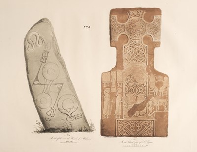 Lot 92 - Chalmers (Patrick). The Ancient Sculptured Monuments of the County of Angus, 1st edition, 1848