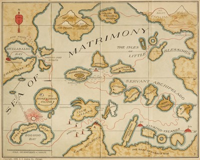 Lot 120 - Austen (J. I. & Co. publishers). A Trip on the Sea of Matrimony, 1906