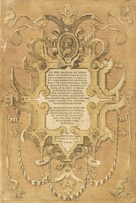Lot 193 - Goltz (Hubert). Le Vive Imagini di Tutti Quasi Gl'Impertori, Da C. Iulio Caesere, 1557