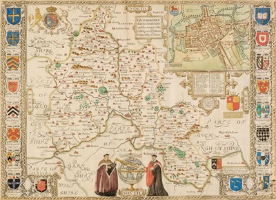 Lot 383 - Oxfordshire. Speed (John), Oxfordshire described with ye Citie..., 1676