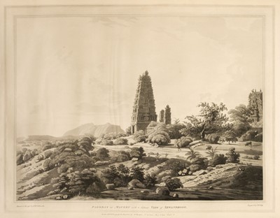 Lot 51 - Colebrook (Robert H.). Twelve Views of Places in the Kingdom of Mysore, 1st edition, 1793