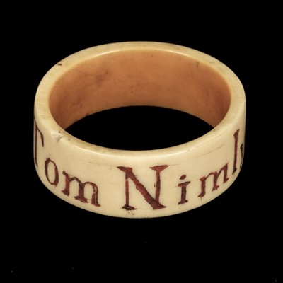 Lot 131 - Bangle. An African trader's bangle circa 1850