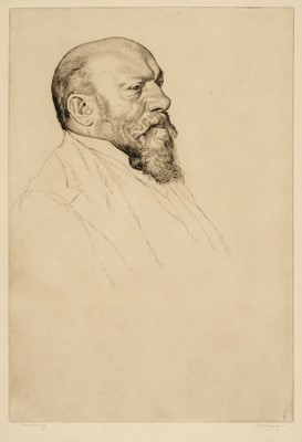 Lot 119 - Strang (William, 1859-1921). Dr Hans Richter, 1912