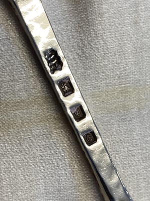 Lot 38 - Omar Ramsden. Cased silver tea and coffee spoons
