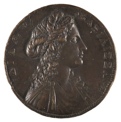 Lot 92 - Medal. Rome. Dido, Queen of Carthage, AE Medal by Alessandro Cesati