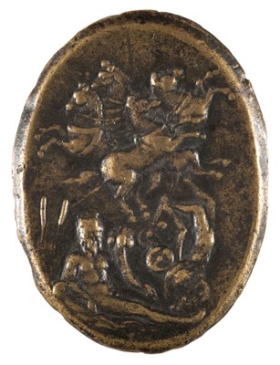 Lot 94 - Plaquette. After Michelangelo/Bernard, 1494-1553, Fall of Phaeton
