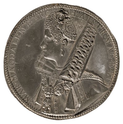 Lot 99 - Renaissance Uniface Medal. Maria Magdalena of Austria, by Dupre, 1613