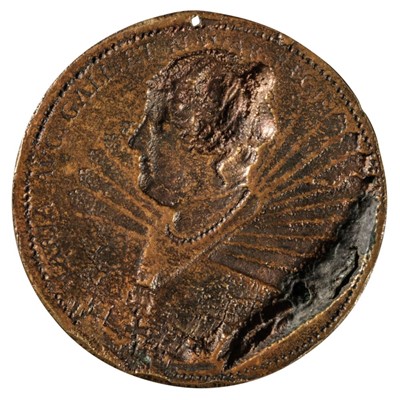 Lot 100 - Renaissance Uniface Medal. Marie de Medici by Dupre, 1624