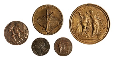 Lot 125 - Medals. Great Britain. Various (5)
