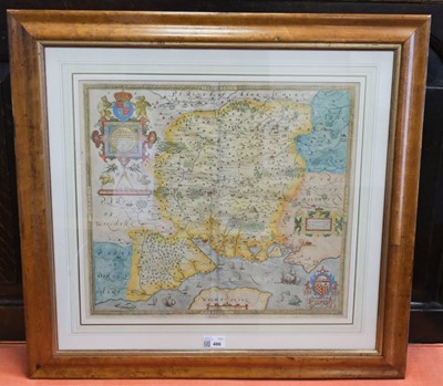 Lot 486 - Hampshire. Saxton (Christopher), Southhamtoniae comitatus..., circa 1579