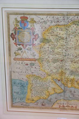 Lot 486 - Hampshire. Saxton (Christopher), Southhamtoniae comitatus..., circa 1579