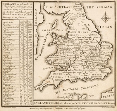 Lot 31 - Badeslade (Thomas & William Henry Toms). Chorographiae Britanniae, 1742