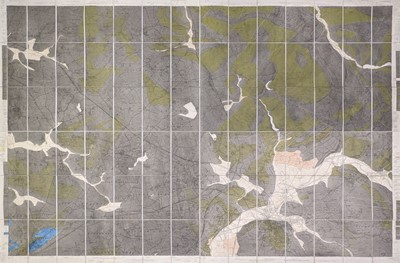 Lot 41 - Geological map. Geological Survey of England and Wales, Sheet 24, Yorkshire, 1857