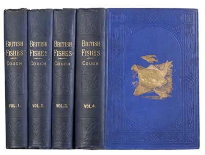 Lot 62 - Couch (Jonathan). A History of the Fishes of the British Islands, 1877-1878