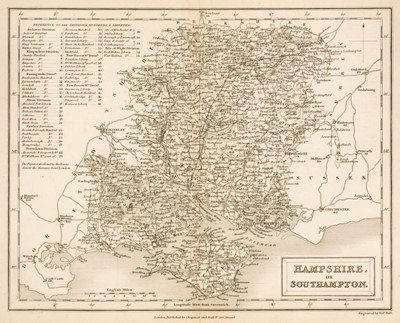 Lot 43 - Hall (Sidney). A New British Atlas..., 1834 or later