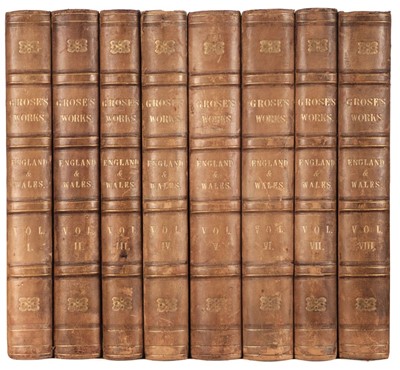 Lot 42 - Grose (Francis). The Antiquities of England and Wales, 8 vols., c.1797