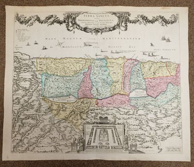 Lot 291 - Holy Land. Ottens (R. & J.), Het Beloofde Landt Israels. Terra Sancta..., Amsterdam, circa 1765