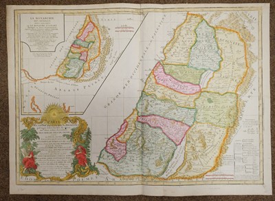 Lot 291 - Holy Land. Ottens (R. & J.), Het Beloofde Landt Israels. Terra Sancta..., Amsterdam, circa 1765