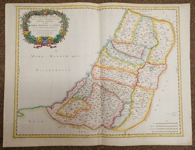 Lot 291 - Holy Land. Ottens (R. & J.), Het Beloofde Landt Israels. Terra Sancta..., Amsterdam, circa 1765