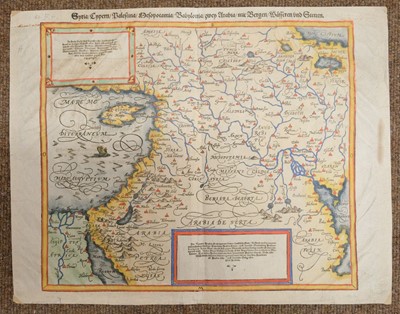 Lot 291 - Holy Land. Ottens (R. & J.), Het Beloofde Landt Israels. Terra Sancta..., Amsterdam, circa 1765