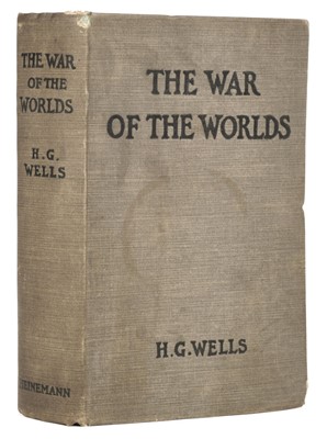 Lot 552 - Wells (H.G.) The War of the Worlds, 1st edition, 1898