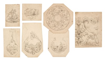 Lot 59 - Barnett (Edward, 1815-1894).  A collection of drawings for Nathaniel Mills of Birmingham