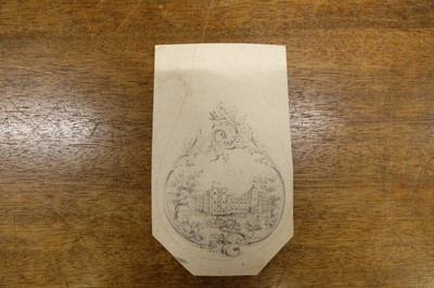 Lot 59 - Barnett (Edward, 1815-1894).  A collection of drawings for Nathaniel Mills of Birmingham