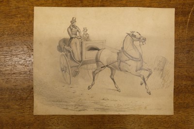 Lot 59 - Barnett (Edward, 1815-1894).  A collection of drawings for Nathaniel Mills of Birmingham