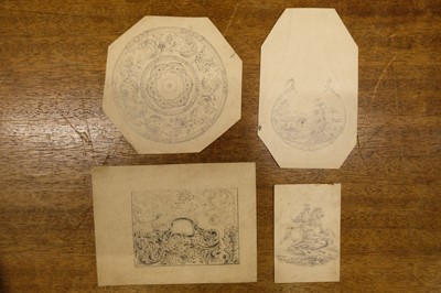 Lot 59 - Barnett (Edward, 1815-1894).  A collection of drawings for Nathaniel Mills of Birmingham