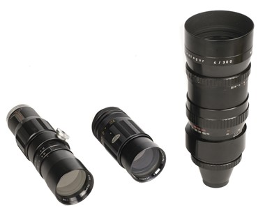 Lot 597 - Photographic Equipment. Collection of cameras, lenses & accessories plus cine/movie equipment