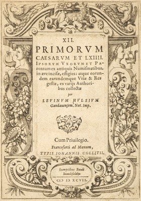 Lot 210 - Hulsius (Levinus). XII primorum caesarum, 1st edition, Frankfurt, 1597