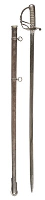 Lot 403 - Sword. Victorian officer's sword by Hawkes & Co