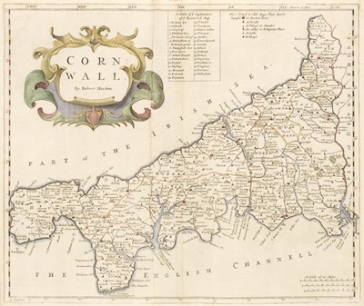 Lot 507 - Morden (Robert). A collection of nine maps, 1695 or later
