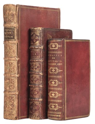 Lot 171 - Cornelius Nepos. Vitae excellentium imperatorum, 1675, & 2 others