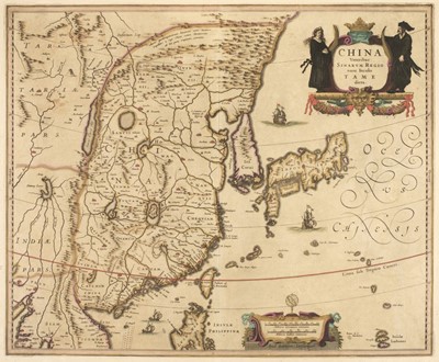 Lot 465 - China. Jansson (Jan), China veteribus Sinarum Regnum...,  circa 1640