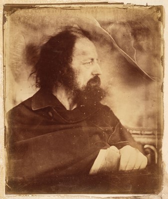 Lot 12 - Cameron (Julia Margaret, 1815-1879). Alfred Tennyson as 'The Dirty Monk', 1865