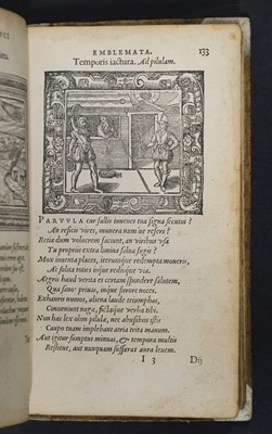 Lot 265 - Sambucus (Joannes). Emblemata, Antwerp: Christopher Plantin, 1564