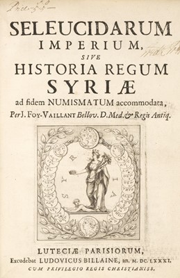 Lot 186 - Foy-Vailland (Jean). Seleucidarum Imperium, 1681