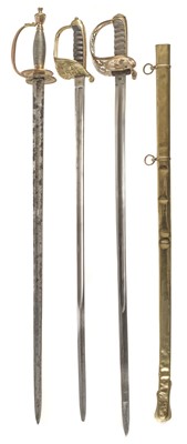 Lot 402 - Sword. Victorian Officer's Sword and others