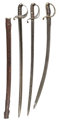 Lot 397 - Sword. 19th century Indian issue sword