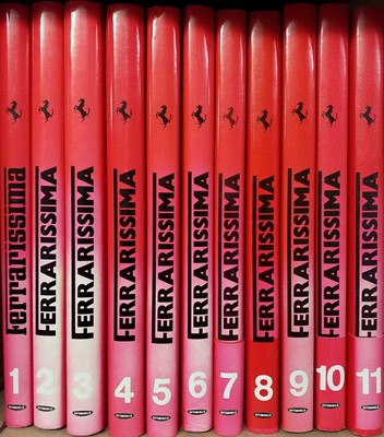 Lot 399 - Madaro (Giancenzo). Ferrarissima, volumes 1-11, Milan: Automobilia, 1984-89