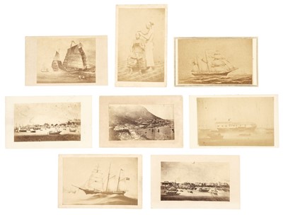 Lot 125 - Chinese Cartes de Visite. A collection of 15 albumen prints, 1860s
